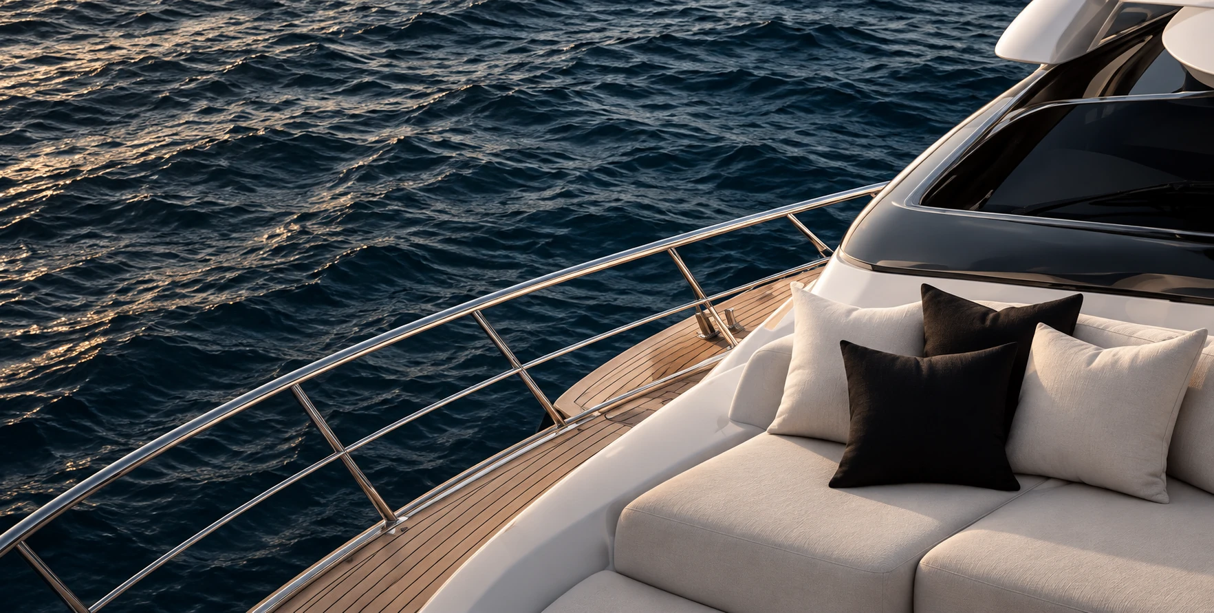 Contemporary yacht reference