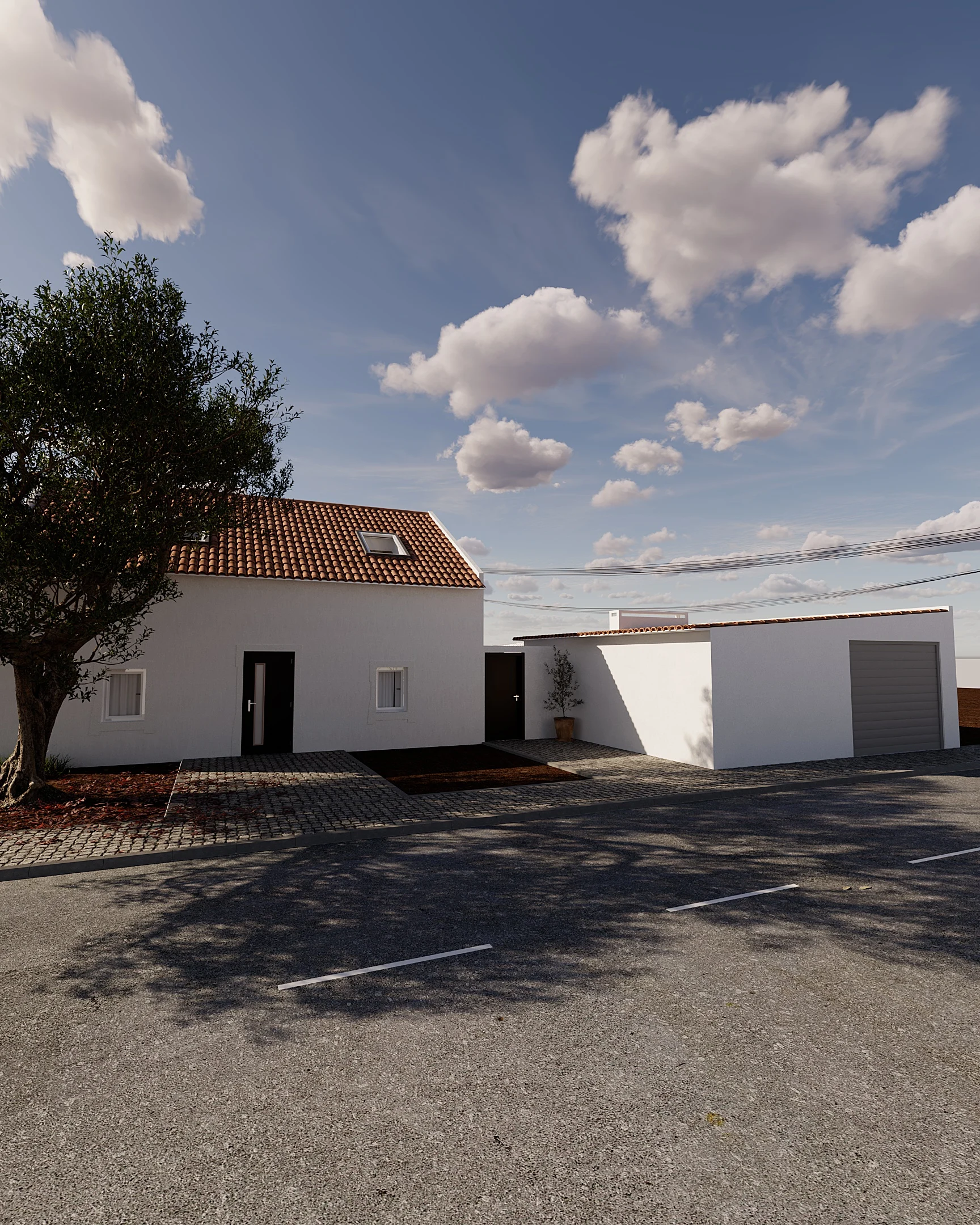 Casa Portuguesa — visualização 3D 2